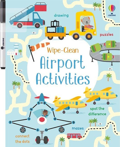 Wipe-Clean Airport Activities Book