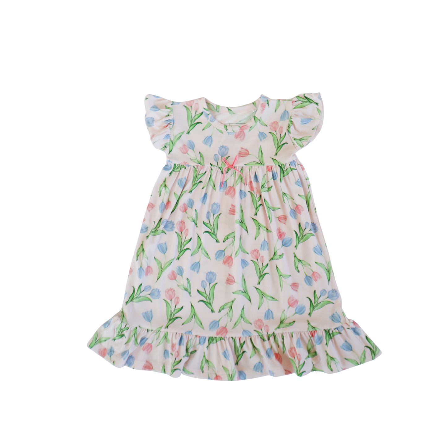 Ruffle Gown (Tulips)