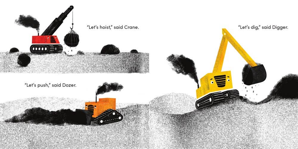 Digger And The Flower Board Book