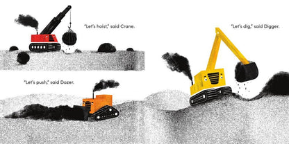 Digger And The Flower Board Book