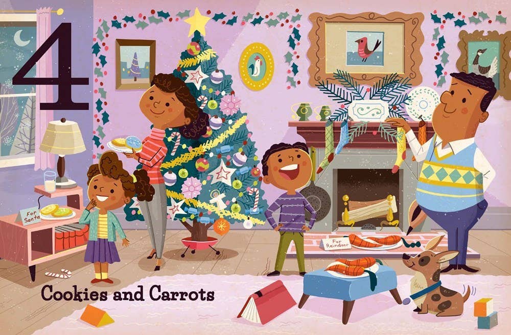 "Christmas: A Count and Find Primer" Board Book