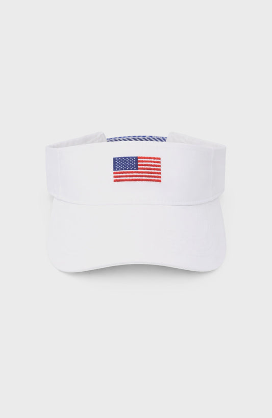 American Flag Visor