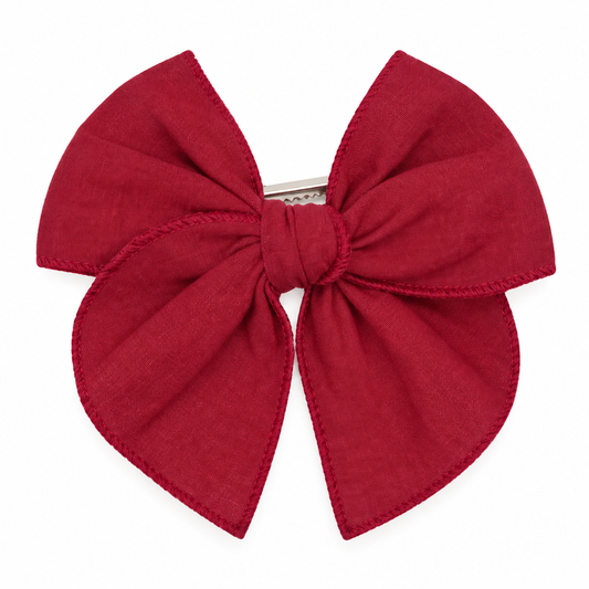 Heirloom Bow Alligator Clip