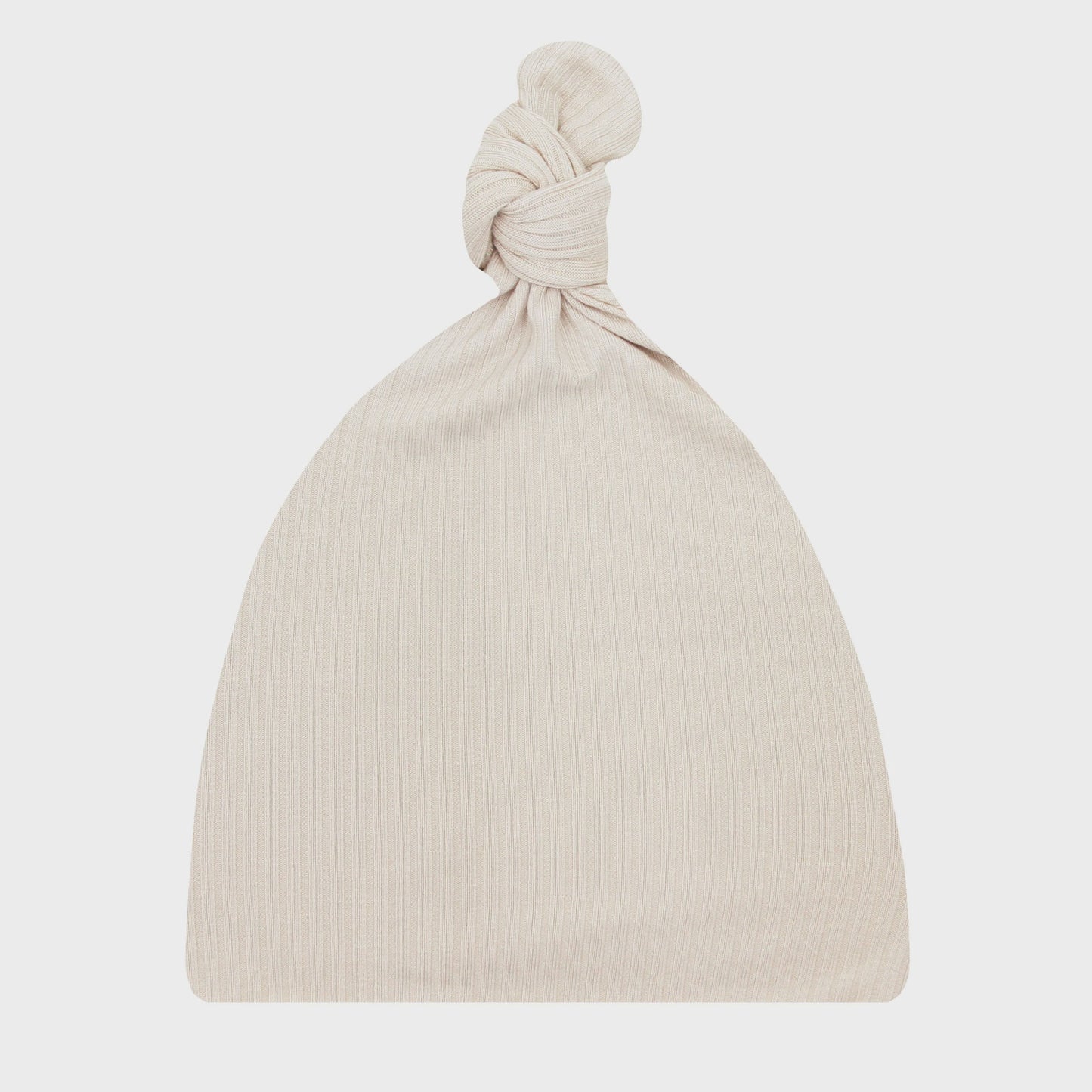 COVE RIBBED TOP KNOT HAT
