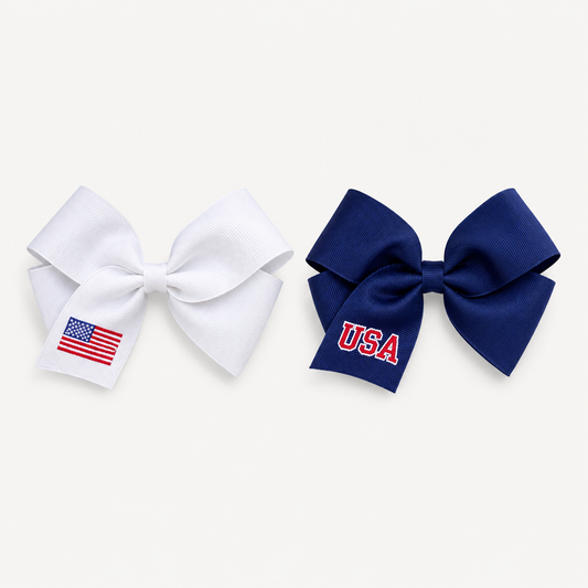 Patriotic Hair Bow