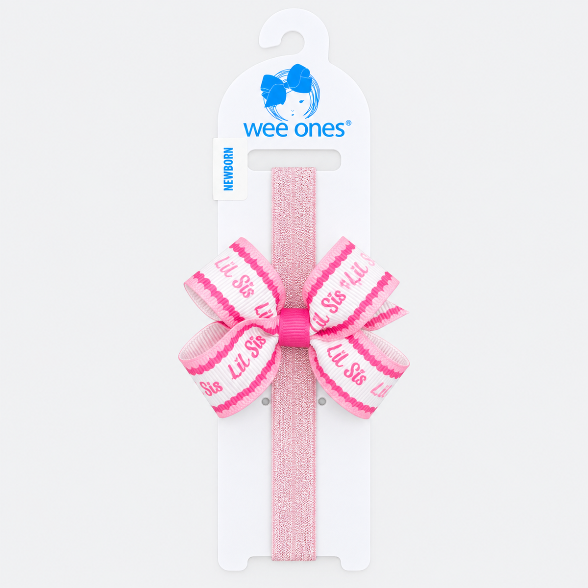 Mini Lil Sister Print Headband