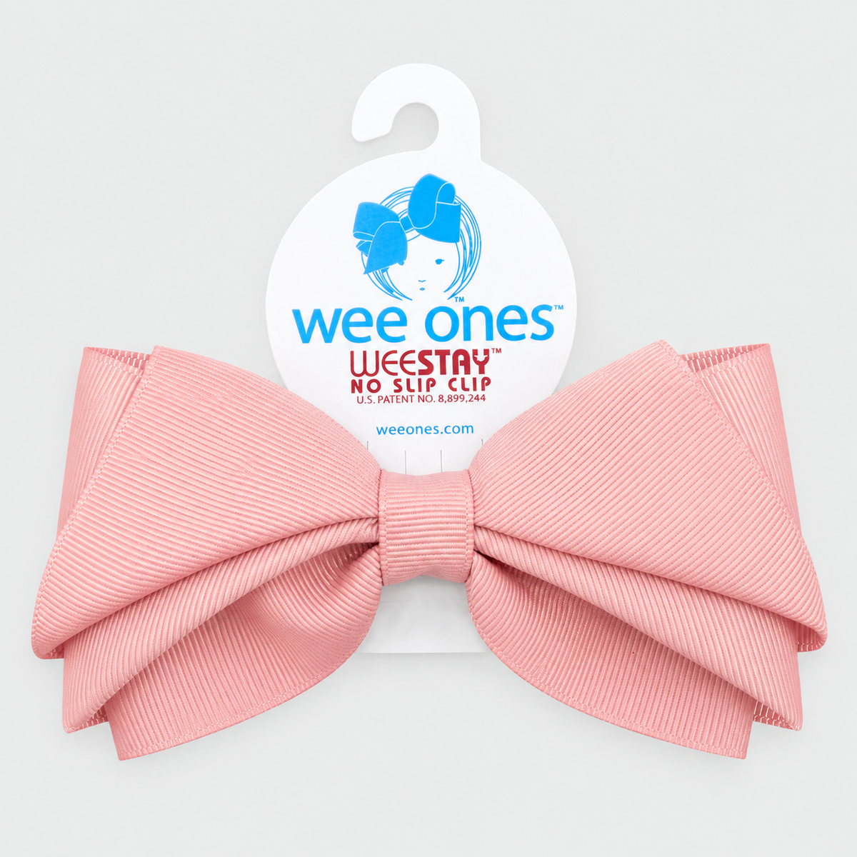 Pleated Grosgrain Hair Bow