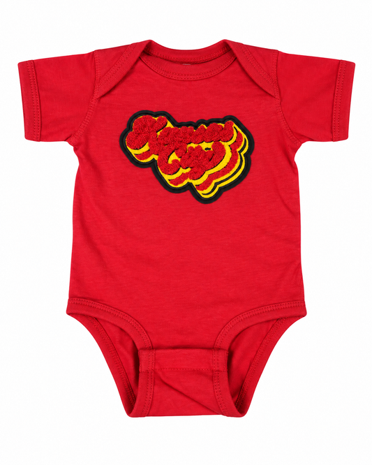 Retro Kansas City Patch Onesie