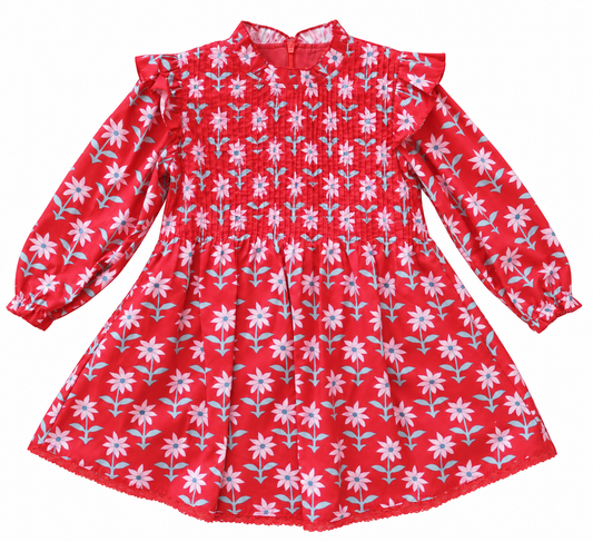 Elizabeth Dress (Holiday Floral)