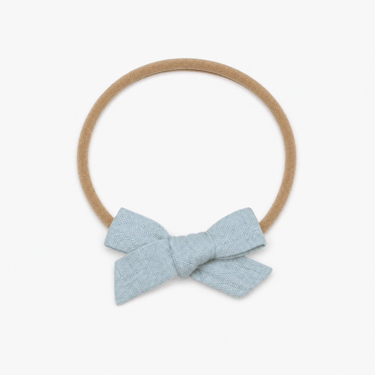 Linen Bow Headband