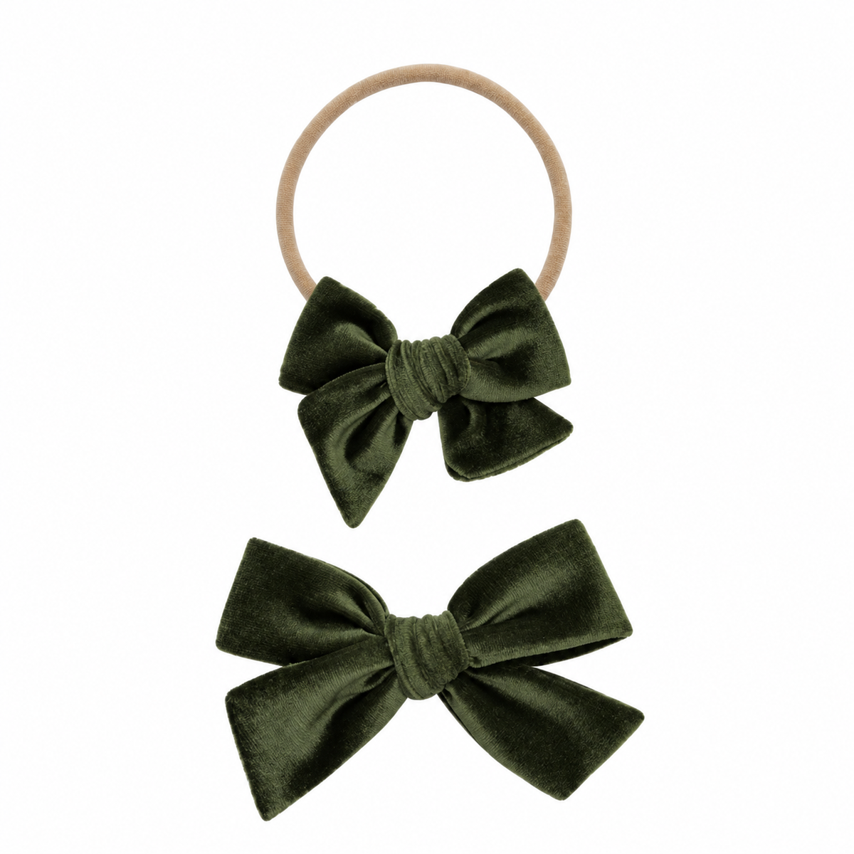 Velvet Bow Headband