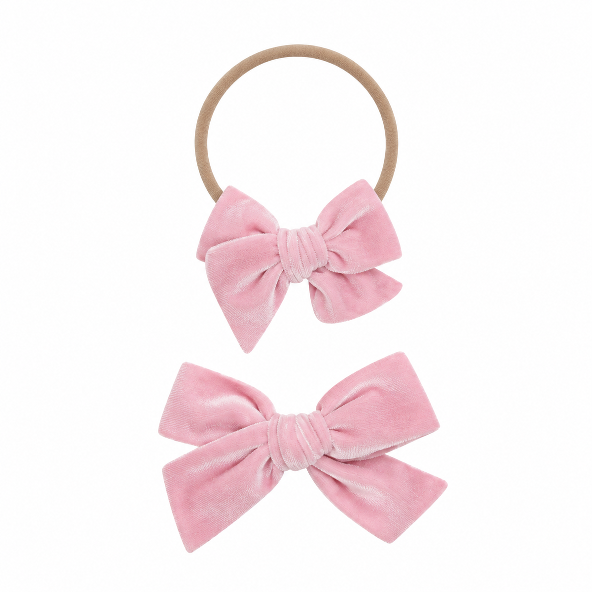 Velvet Bow Headband