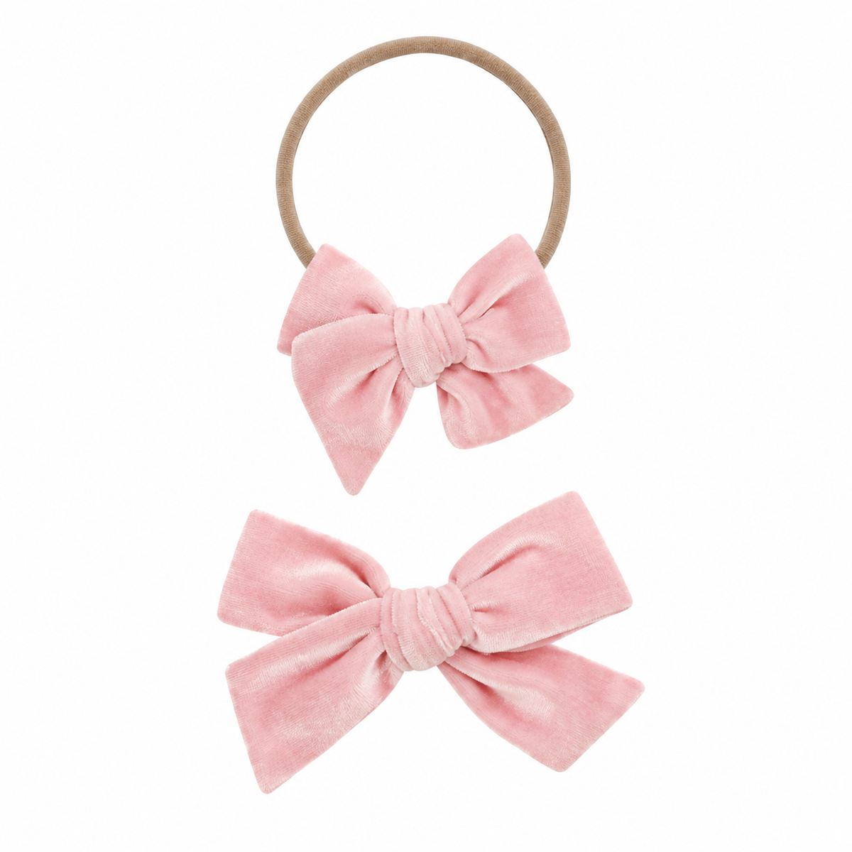 Velvet Bow Headband