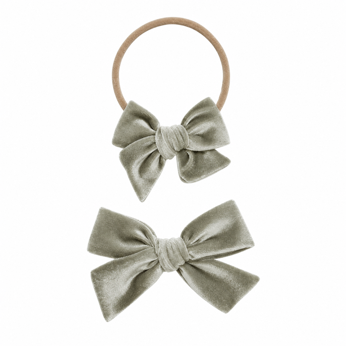 Velvet Bow Headband