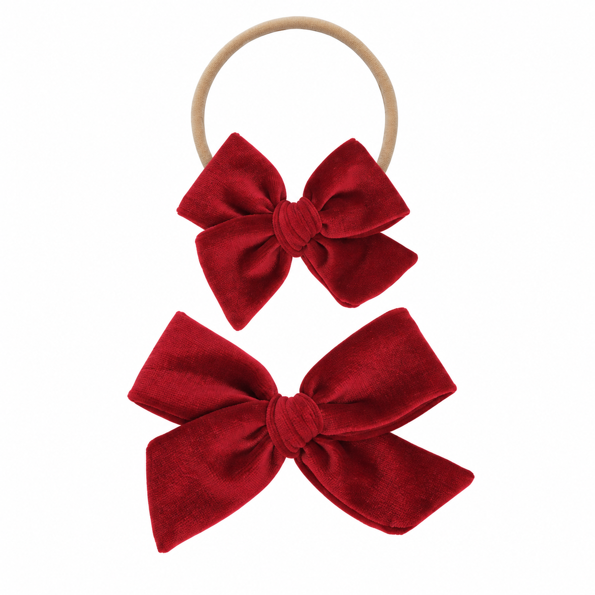 Velvet Bow Headband