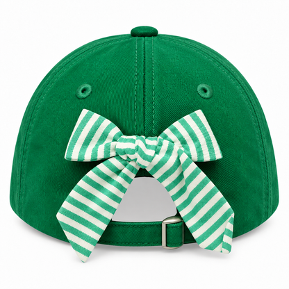 Pumpkin Bow Baseball Hat