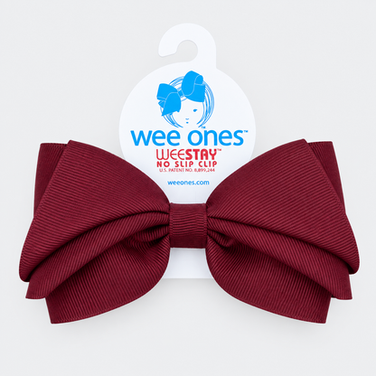 Pleated Grosgrain Hair Bow