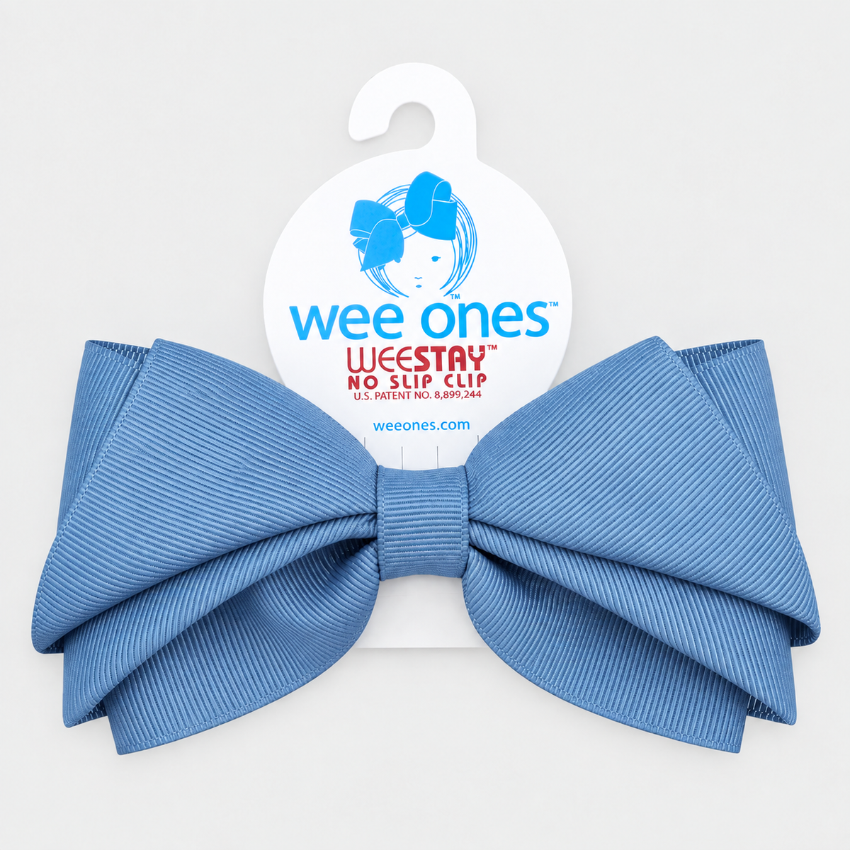 Pleated Grosgrain Hair Bow