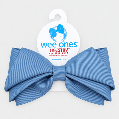 Pleated Grosgrain Hair Bow