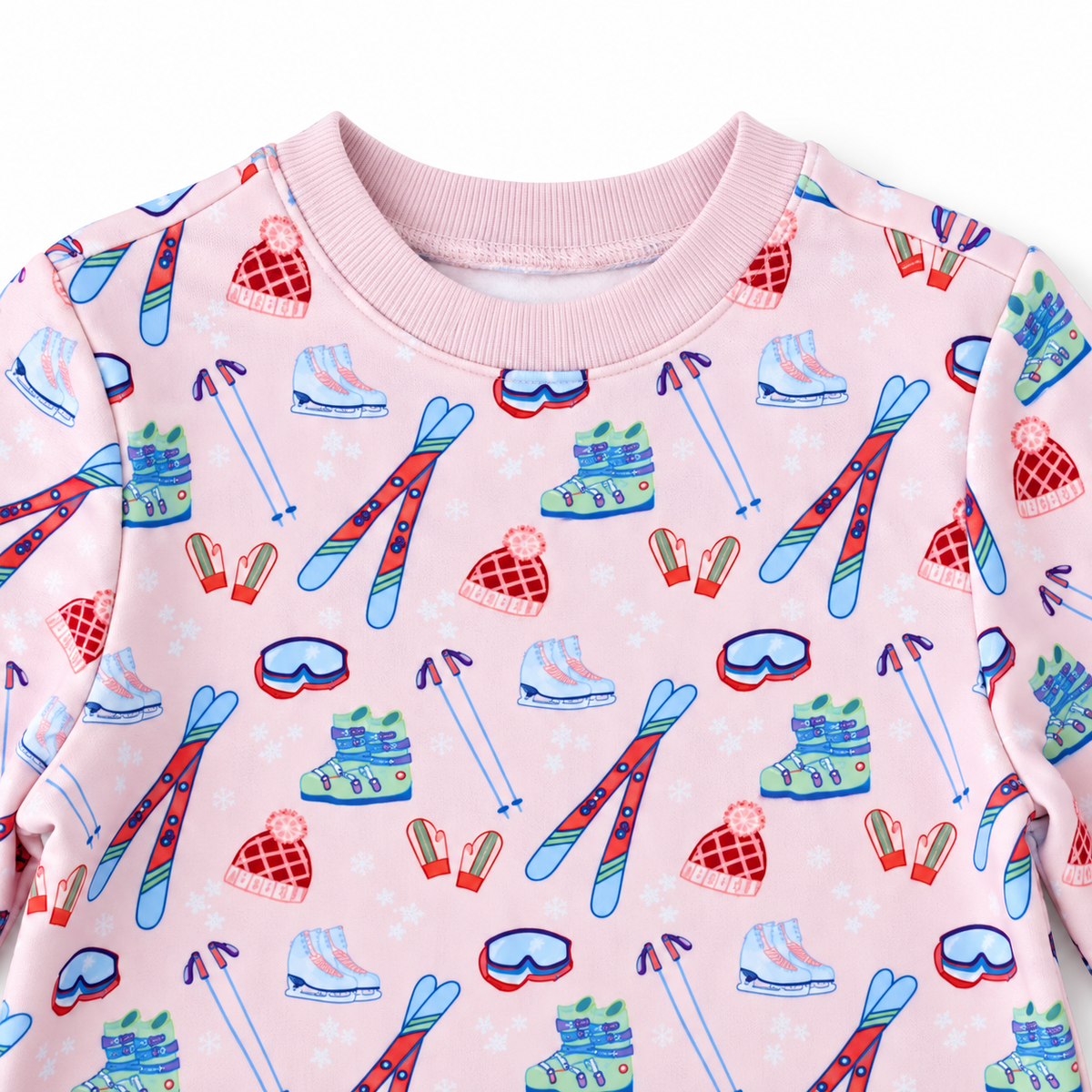 Sweatshirt Set (Ski Season Pink)