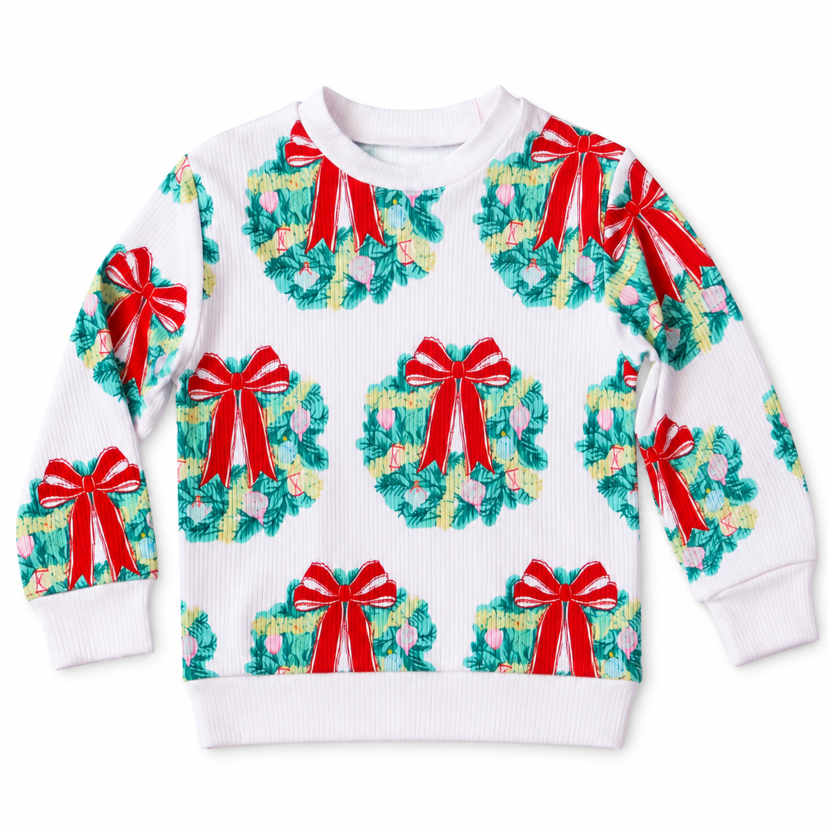 Sweatshirt & Leggings Set (Wreaths)