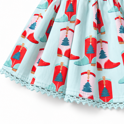 Margo Skirt (Holiday Boots Pink)