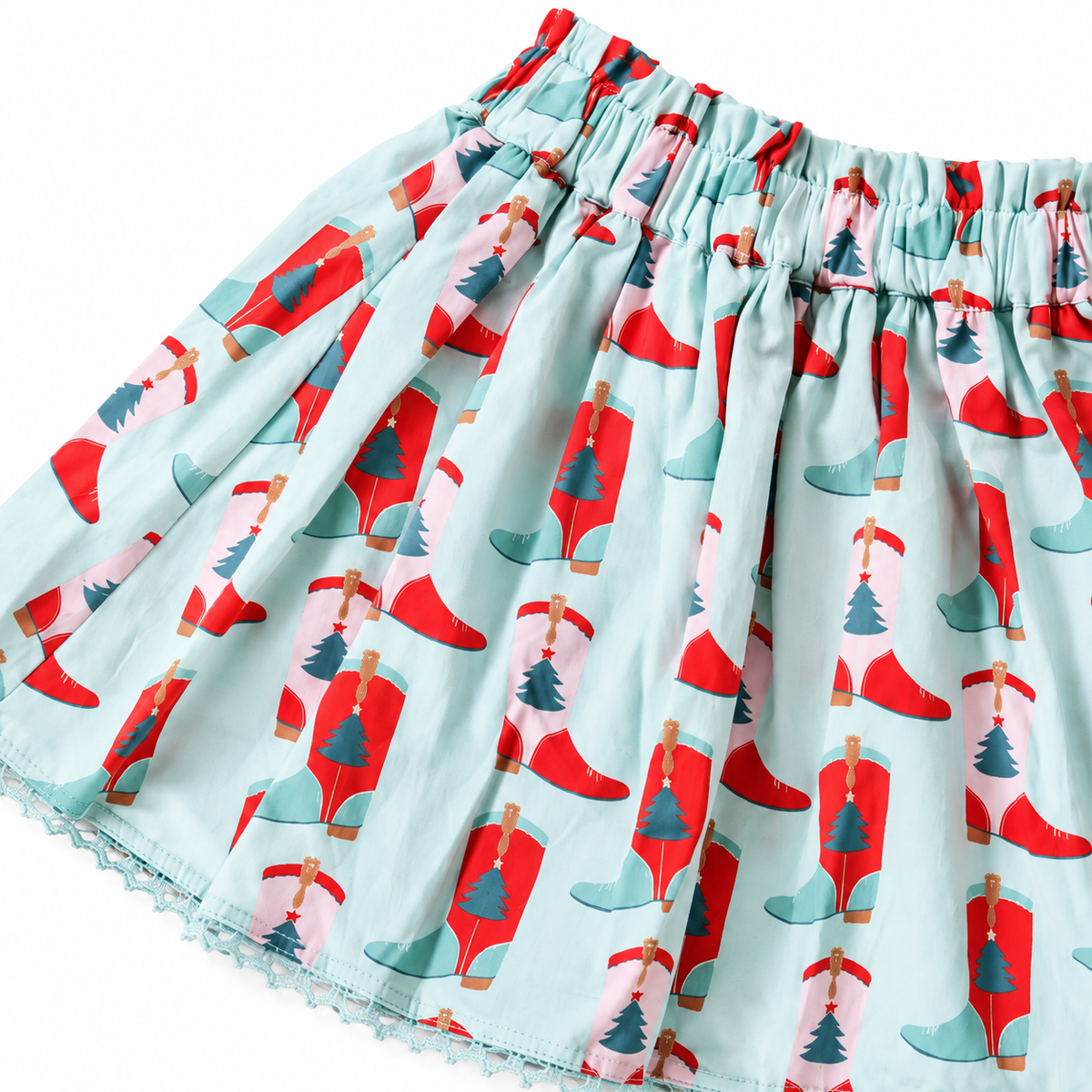 Margo Skirt (Holiday Boots Pink)