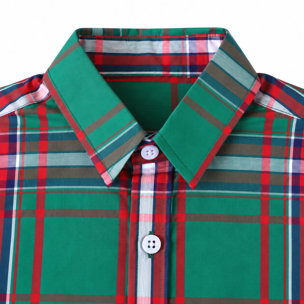 William Shirt (Christmas Plaid Green)