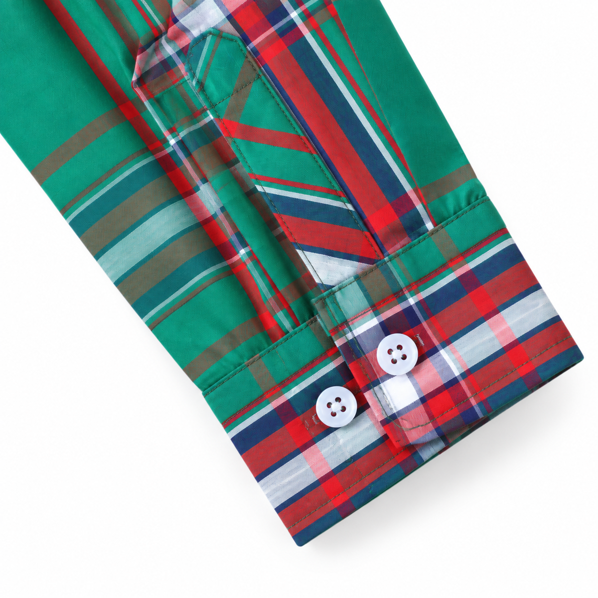 William Shirt (Christmas Plaid Green)