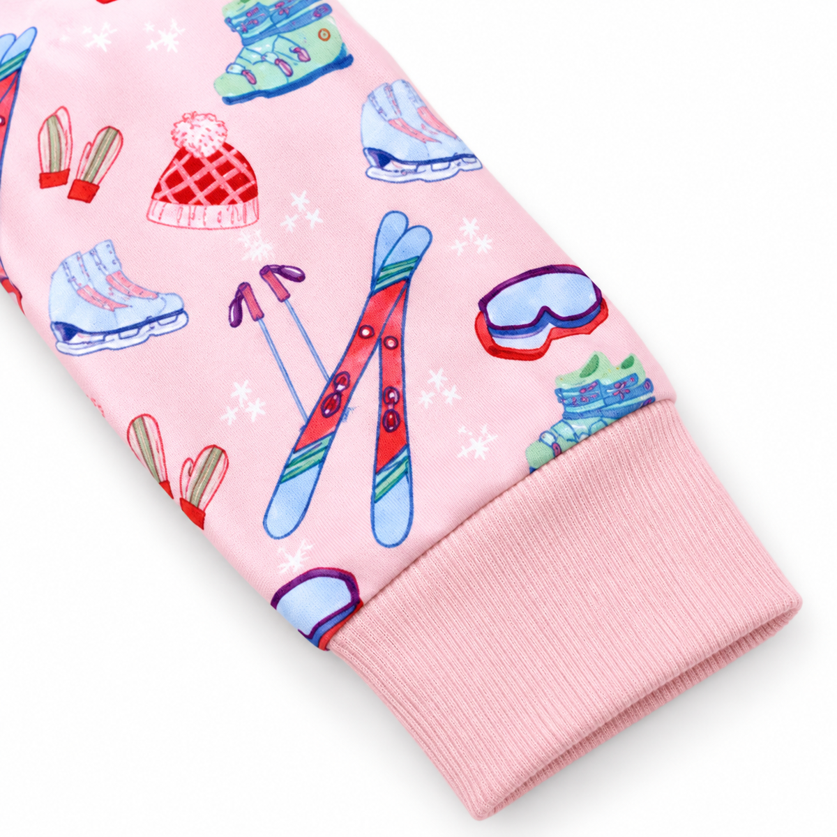Zipper Romper (Ski Season Pink)