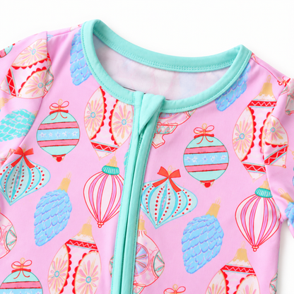 Zipper Romper (Vintage Ornaments)