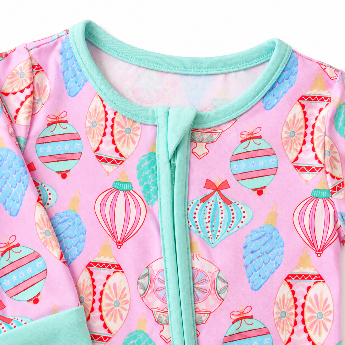 Zipper Romper (Vintage Ornaments)