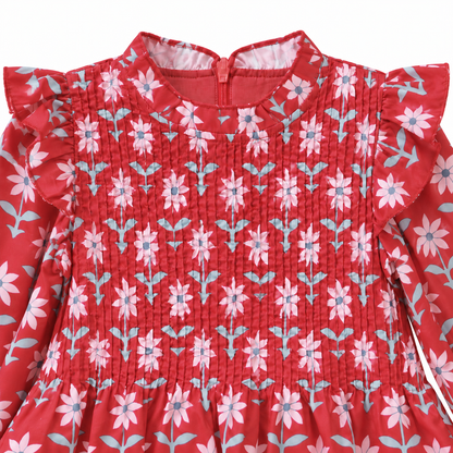 Elizabeth Dress (Holiday Floral)