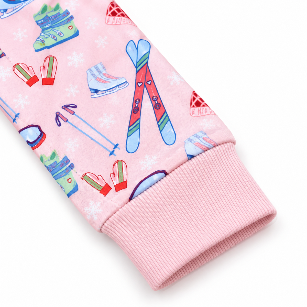 Loungewear Set (Ski Season Pink)
