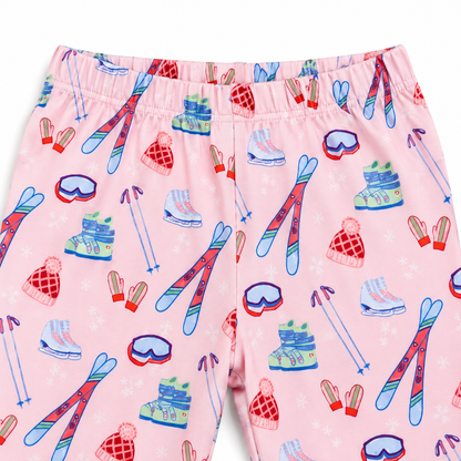 Loungewear Set (Ski Season Pink)