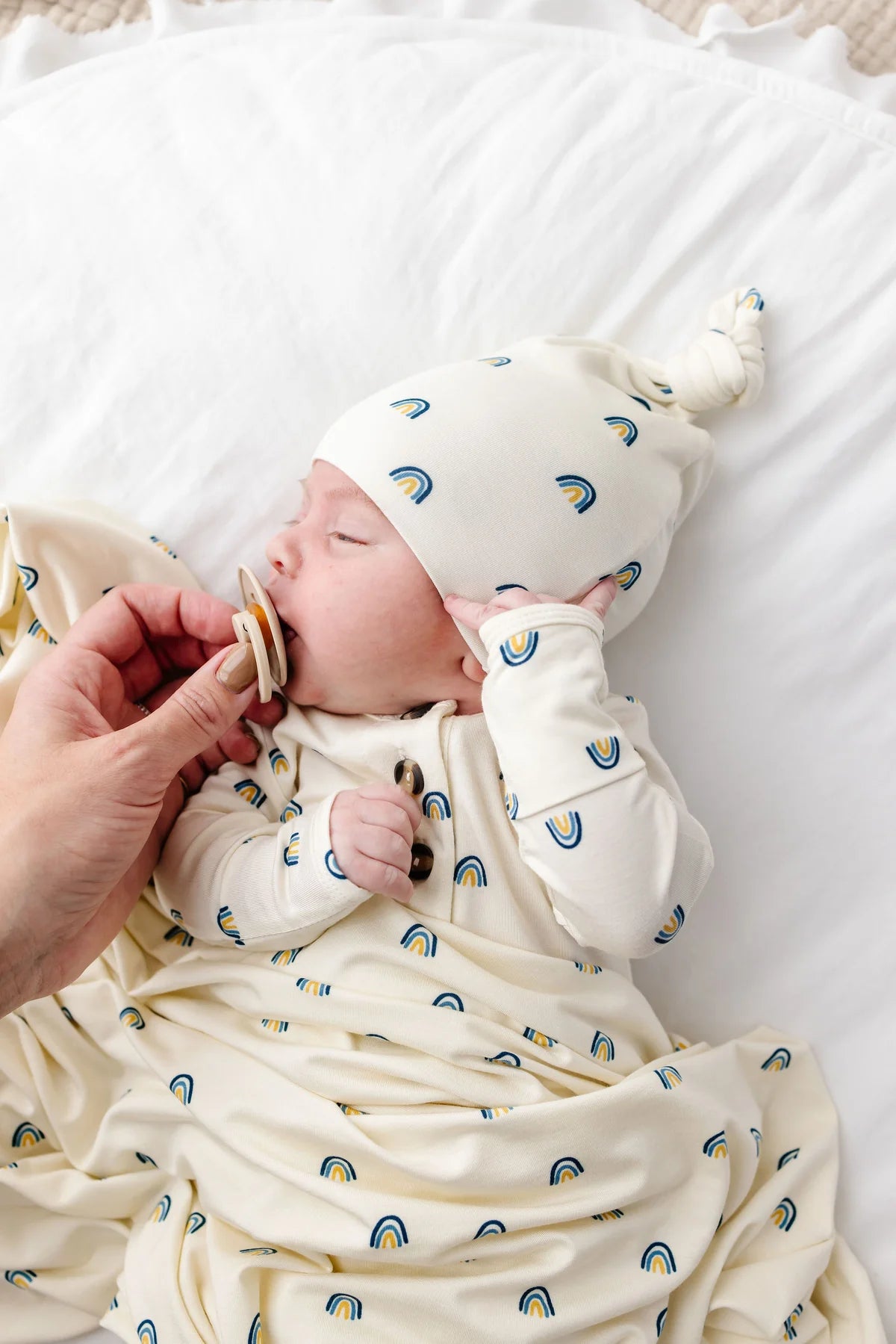 Ezra Top Knot Hat