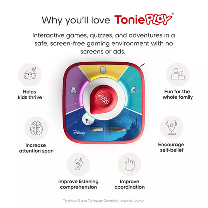 Tonieplay Set: Controller + Disney Quiz Kingdom Game