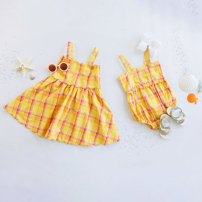 Hadley Bubble (Seashell Plaid)