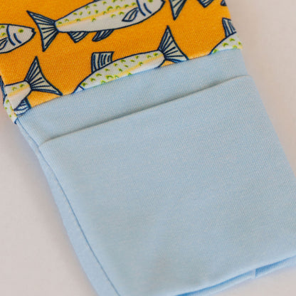 Zipper Romper (Amalfi Fish)