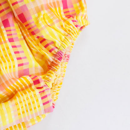 Hadley Bubble (Seashell Plaid)