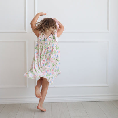 Ruffle Gown (Tulips)