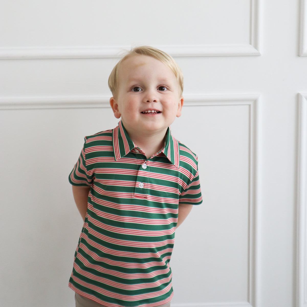 Kyle Polo (Red/Green Stripes)