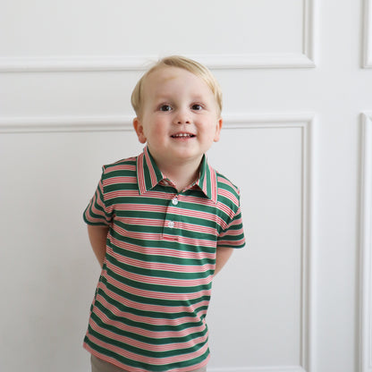 Kyle Polo (Red/Green Stripes)