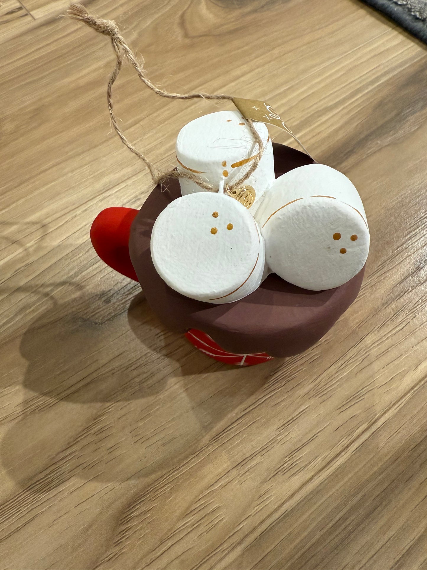 Snowflake Hot Chocolate Mug Ornament