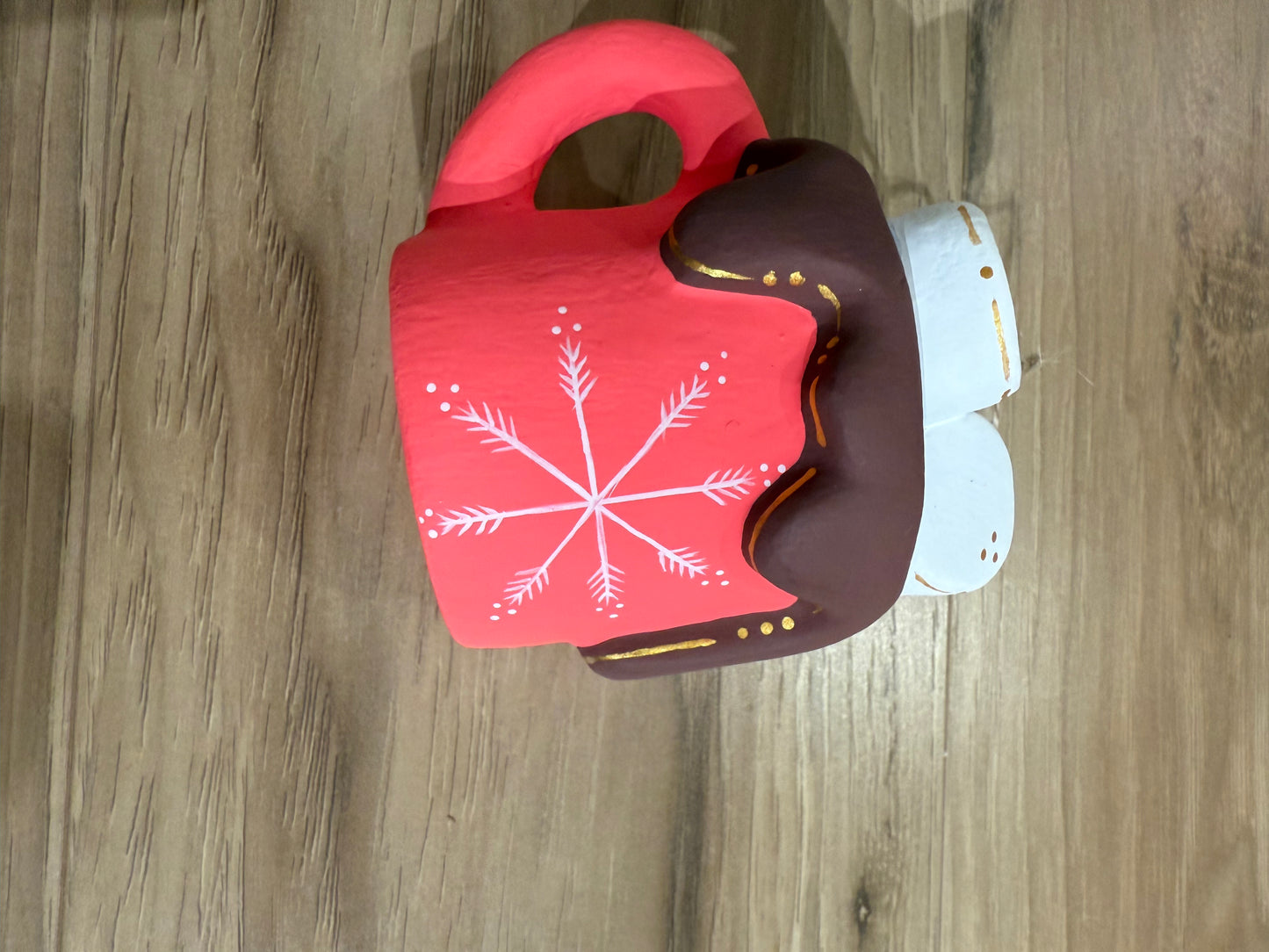 Snowflake Hot Chocolate Mug Ornament