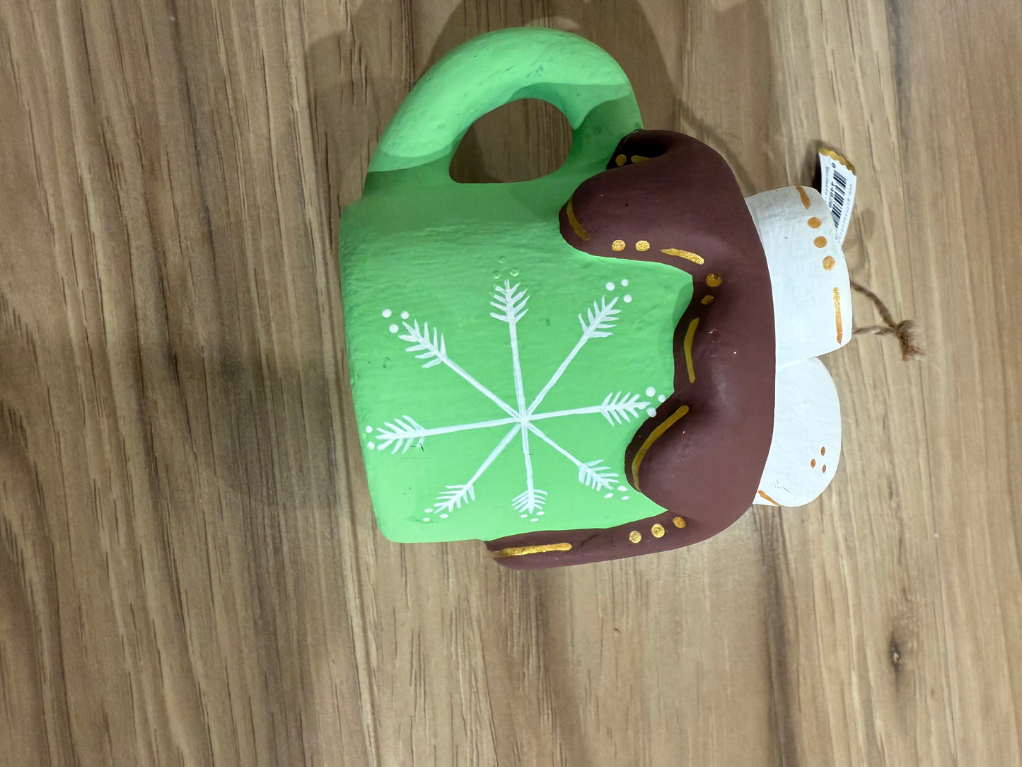 Snowflake Hot Chocolate Mug Ornament