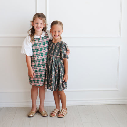 Jane Dress (Pink Plaid)