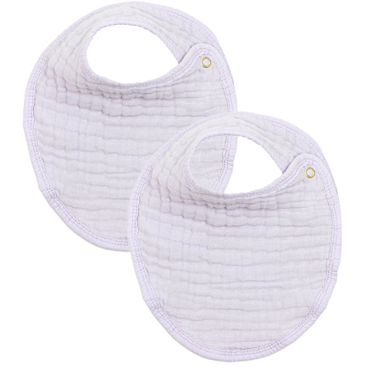 Cloud Muslin™ Bib 2 Pack (Lilac)