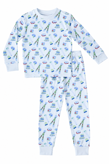 Loungewear Set (Ski Season Blue)