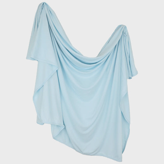 OLIVER RIBBED SWADDLE BLANKET